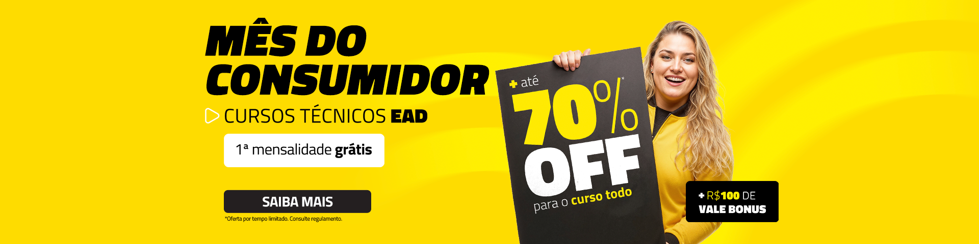 HOME - TÉC > MÊS DO CONSUMIDOR / COM VALE BONUS 15.03