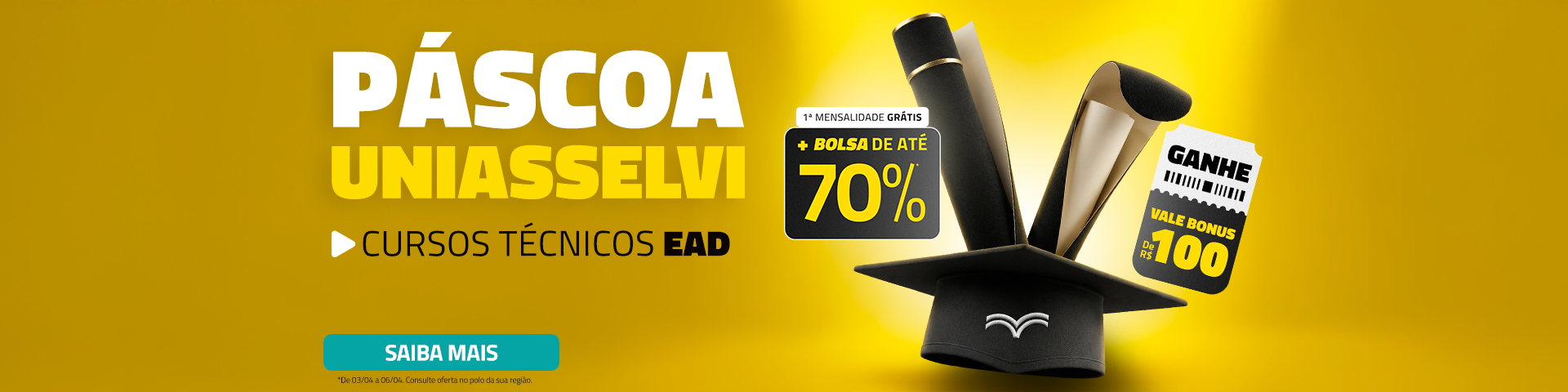 HOME - TÉC > PÁSCOA 03 A 06/04 – ATÉ 70%