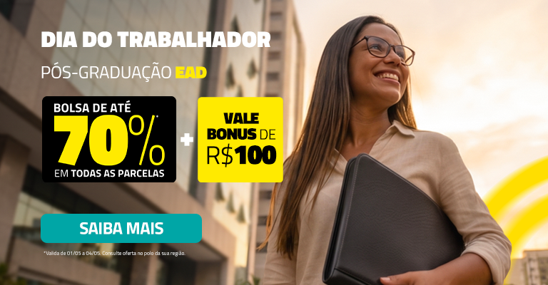 HOME – PÓS - OFERTA DIA DO TRABALHADO – ATÉ 70% + VALE BONUS 