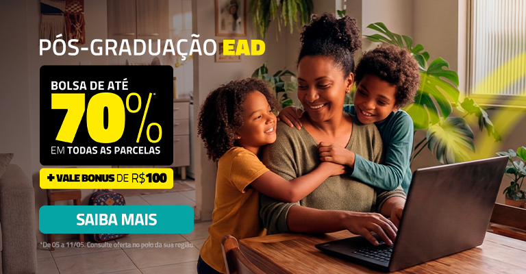 HOME – PÓS > Dia das Mães - 05 a 11/05 - Até 70%
